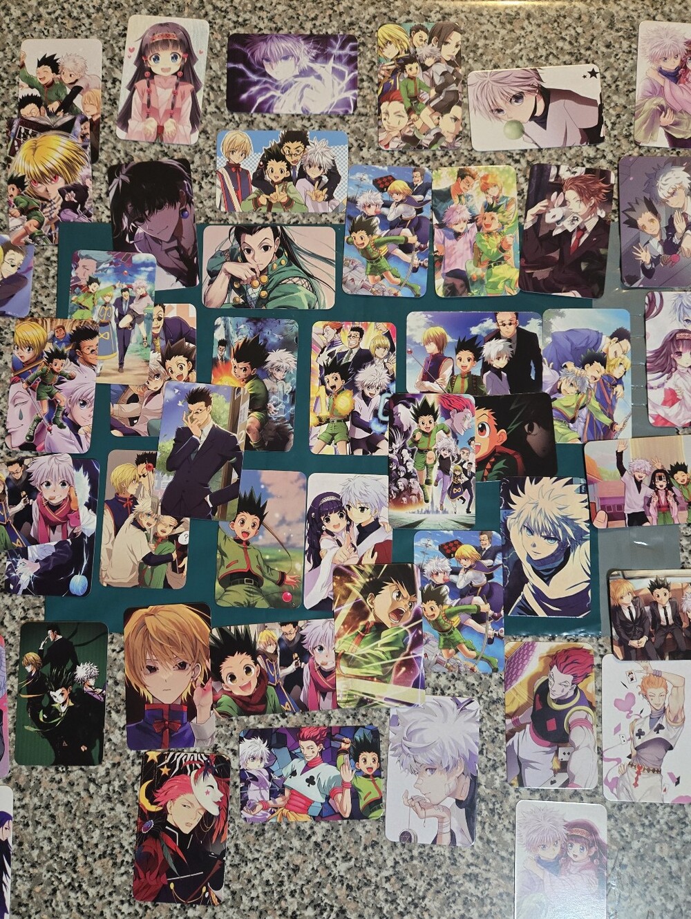 Anime Hunter X Hunter Photo Cards Pack – Colorful Mixed Designs